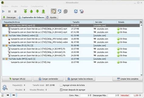 JDownloader 2.0.1 Rev. 48254